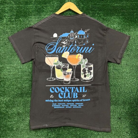 Strange Daze Santorini Cocktail Club Ext 67 T-Shirt Size Medium - Picture 1 of 6